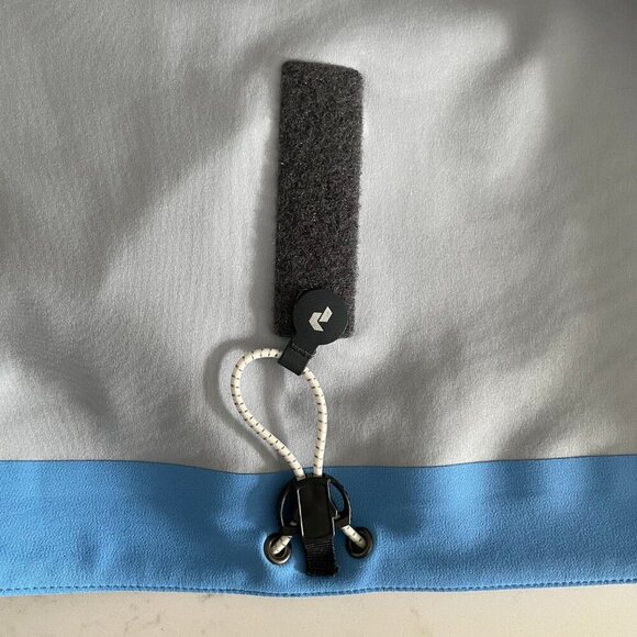 Peak Performance Windstopper Soft Shell Blacklight Hooded Fitted Jacket Blue S - Picture 11 of 16